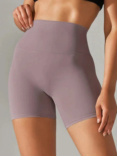 Short de Yoga Taille Haute Extensible et Respirant