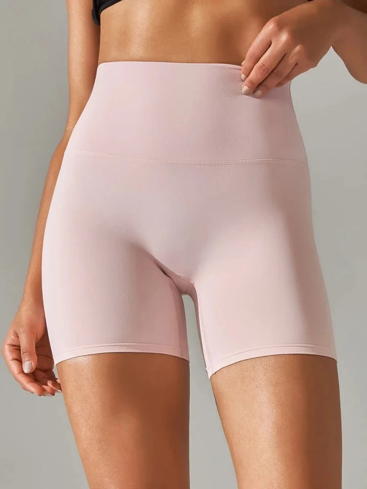 Short de Yoga Taille Haute Extensible et Respirant